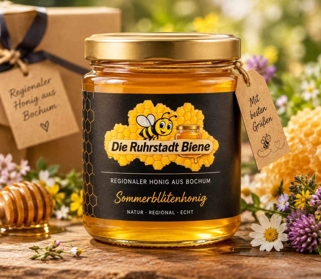 Sommerblütenhonig aus Bochum von Die Ruhrstadt Biene
