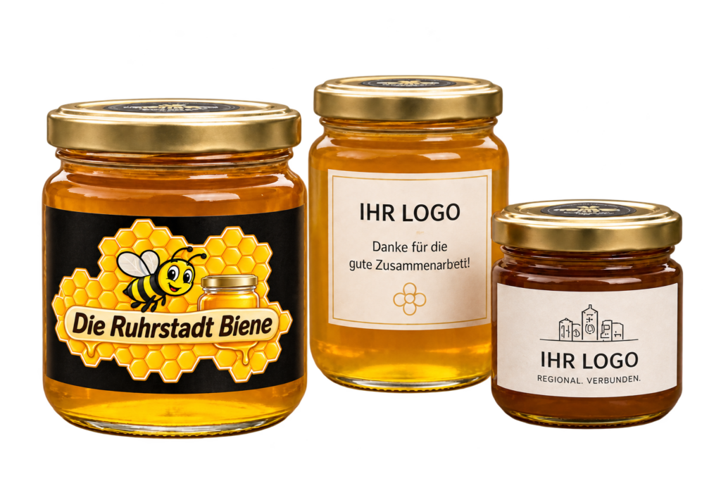 Bochumer Honig als individuelles Kundengeschenk für Unternehmen