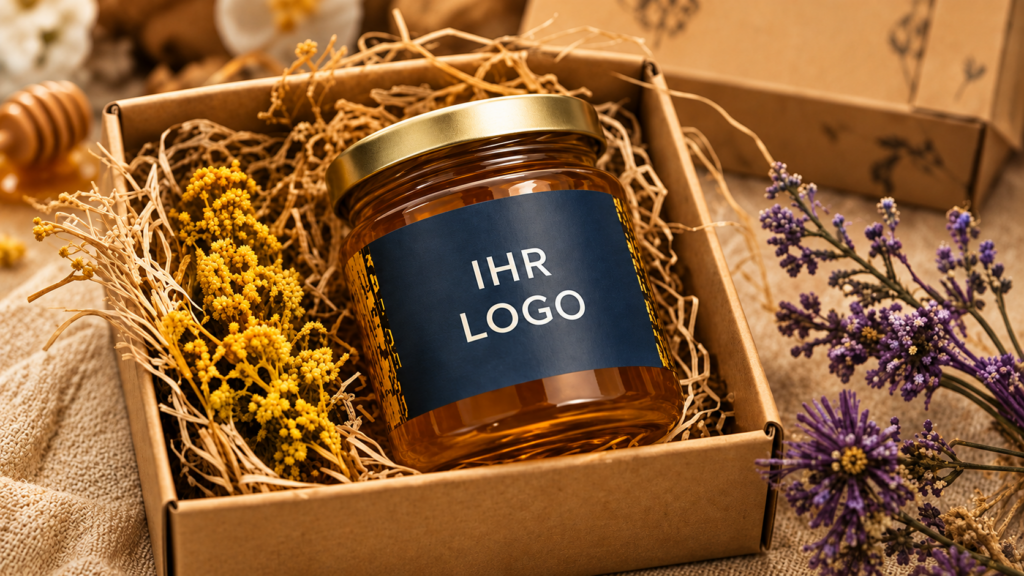 Honig aus Bochum als individuelles Kundengeschenk für Unternehmen